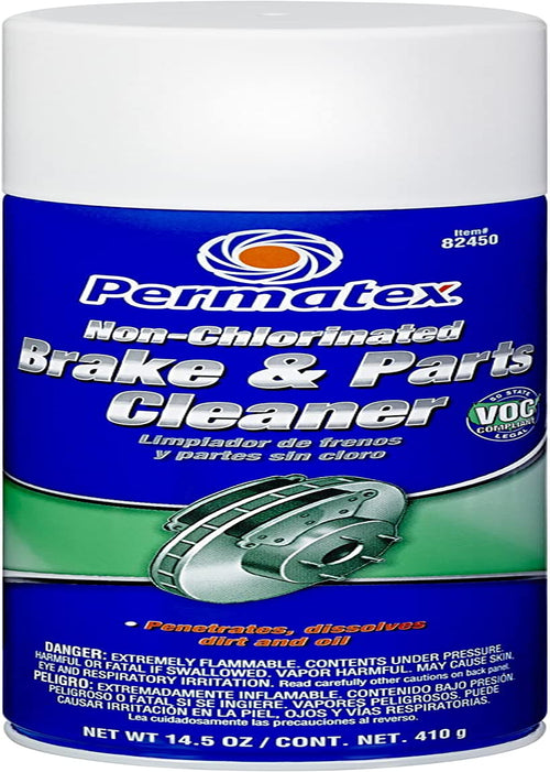 Permatex 82450 Non-Chlorinated Brake and Parts Cleaner, 14.5 Oz.