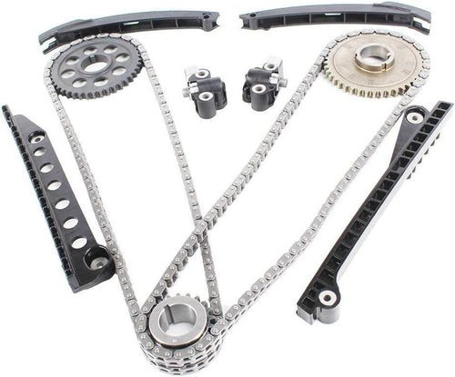 DNJ TK4251 Timing Chain Kit for 2009-2016/ Ford/E-150, E-250, E-350 Super Duty, E-450 Super Duty/ 5.4L / SOHC / V8 / 16V / 330Cid