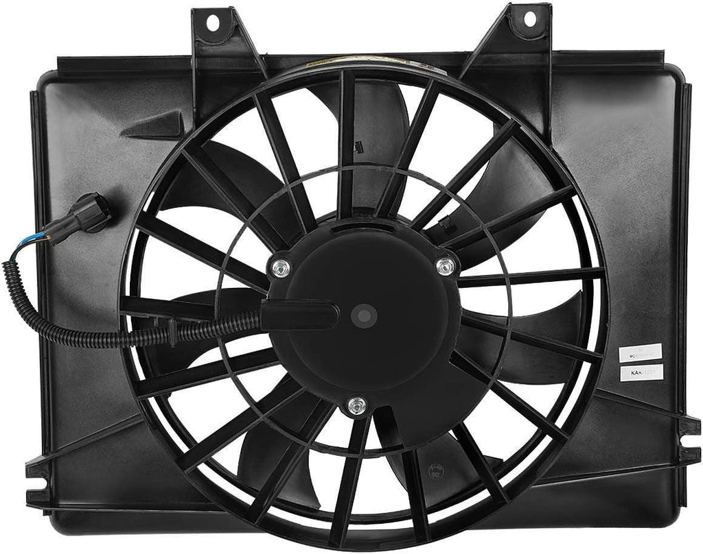 OEM-RF-0035 Factory Style Radiator Cooling Fan Assembly Cooling Efficiency Improved Direct Replacement [Compatible with 02-05 Sedona]