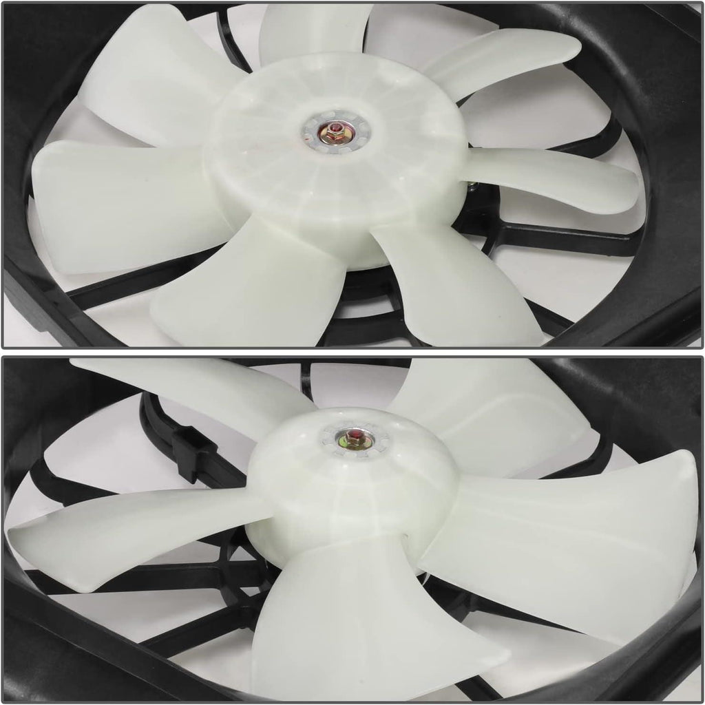 OEM-RF-0663 Factory Style Radiator Cooling Fan Assembly Compatible with 2003-2007 Accord 2.4L