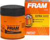 PH7317 Extra Guard 10K Mile Change Interval Spin-On Oil Filter, Black