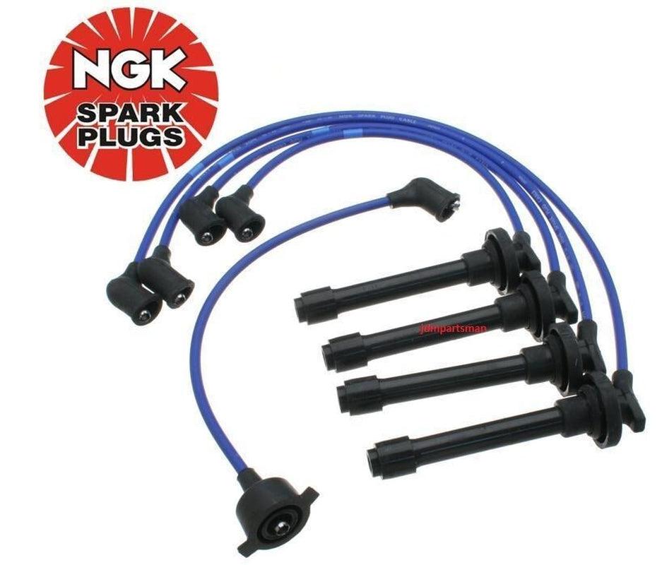 HONDA PRELUDE H22 NGK JAPAN BLUE OEM SPARK PLUG WIRE SET HE65