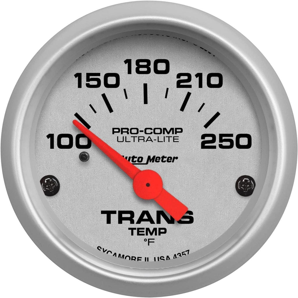 4357 Ultra-Lite Electric Transmission Temperature Gauge, 2 1/16"
