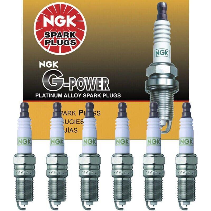 Genuine NGK G-Power Platinum Alloy Spark Plug 6PCS Set TR55GP / 3403