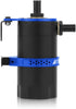 Baffled Oil Catch Can, Blue