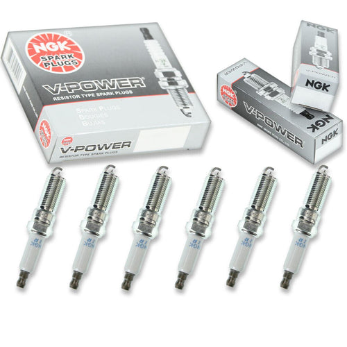 6 Pcs NGK V-Power Spark Plugs for 2005-2010 Chrysler 300 2.7L V6 2.7L