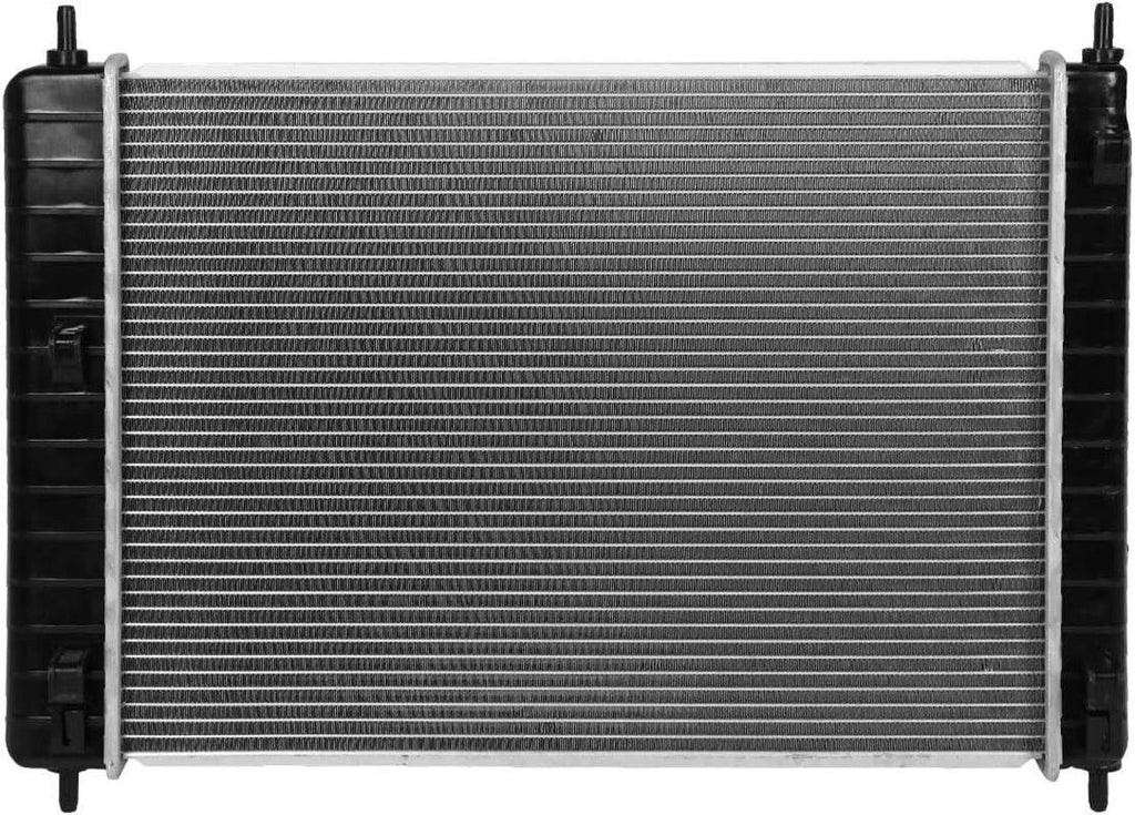 OEM-RA-2850 OE Style Aluminum Core Radiator Compatible with 06-11 Chevy HHR AT/MT,21-5/8" W X 17-5/16" H X 7/8" D,1-3/8" Inlet / 1-3/8" Outlet