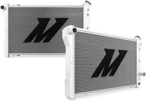 MMRAD-CAM-82X X-Line Performance Aluminum Radiator Compatible with Chevrolet Camaro 1982-1992 Silver