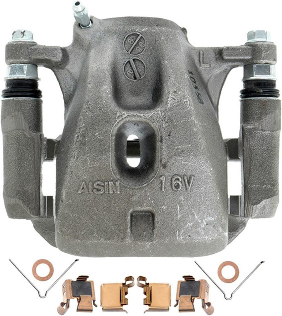 Gold 18FR1446 Rear Driver Side Disc Brake Caliper Assembly (Friction Ready Non-Coated), Remanufactured
