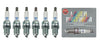 6-PCS- NGK BKR6EKPB11 TWIN TIP SPARK PLUG HIGH POWER LASER PLATINUM