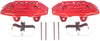 Front S1399 Pair of High-Temp Red Powder Coated Calipers