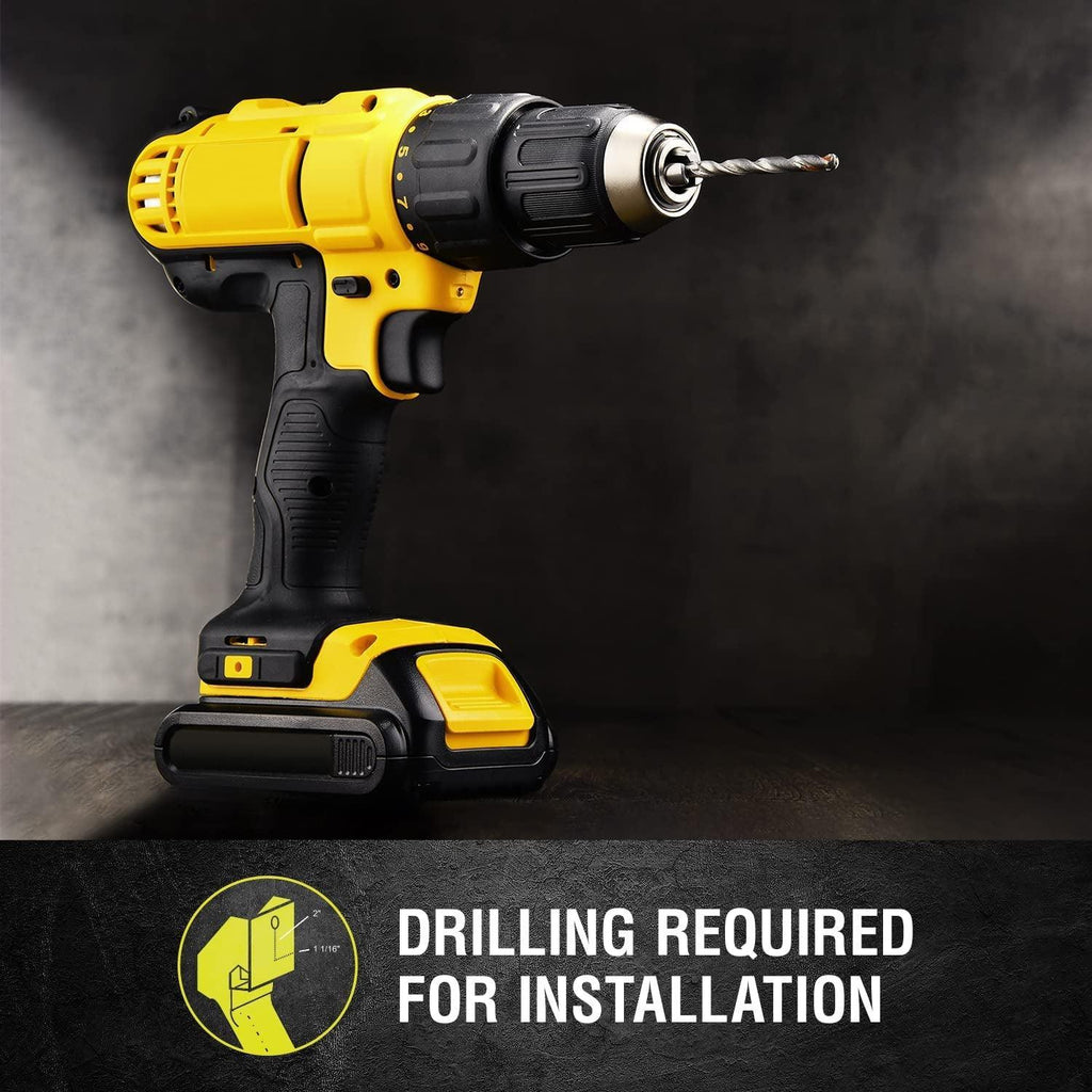 BBS-1103 Truck Black Powder Coated Side Step Set, 2 Pieces (1 Pair), Includes Mounting Brackets - Fits Various Trucks from Chevy (Chevrolet), Ford, Toyota, GMC, Dodge RAM and Jeep