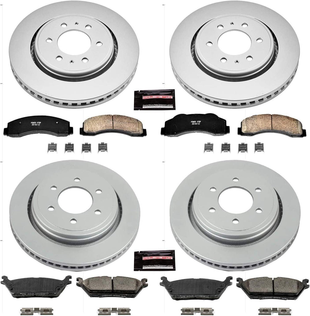 CRK6803 Front & Rear Z17 Evolution Geomet® Coated Brake Kit