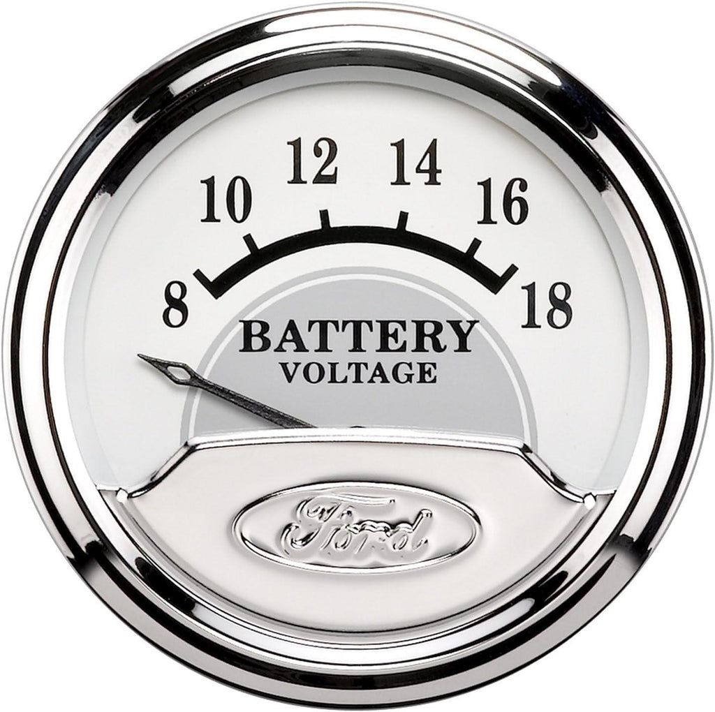 880087 Ford Racing Series 5 Gauge Set Kit Box Red, 2 1/16" and 3 3/8"