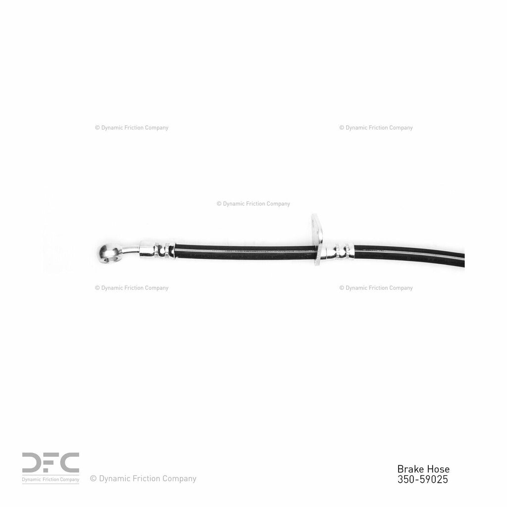 Dynamite Friction Brake Hydraulic Hose for Civic, CRX 350-59025