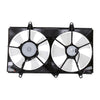 620010 Dual Radiator and Condenser Fan Assembly Fits 1998 Toyota Corolla