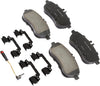 Gold 17D1340CHF1 Ceramic Rear Disc Brake Pad Set