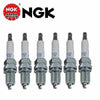 Set of 6 Spark Plugs NGK Laser Iridium Resistor for Mitsubishi Eclipse Galant
