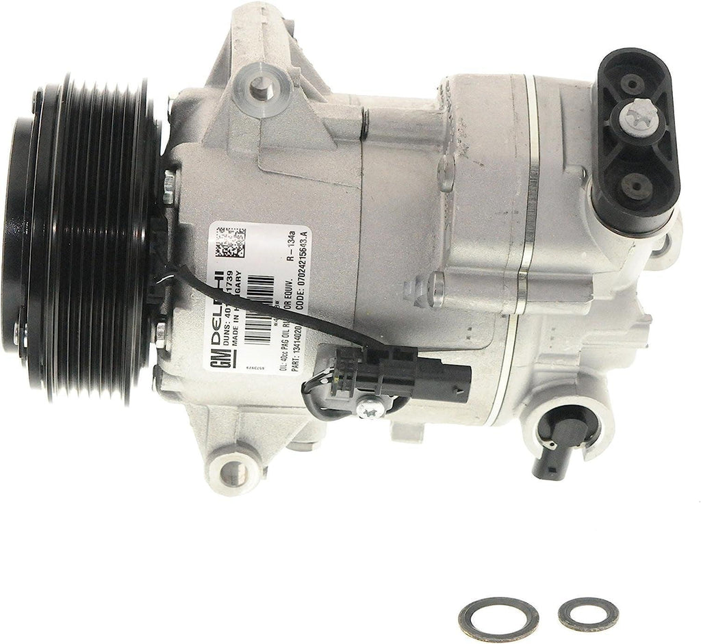 GM Genuine Parts 13414020 Air Conditioning Compressor and Clutch Assembly