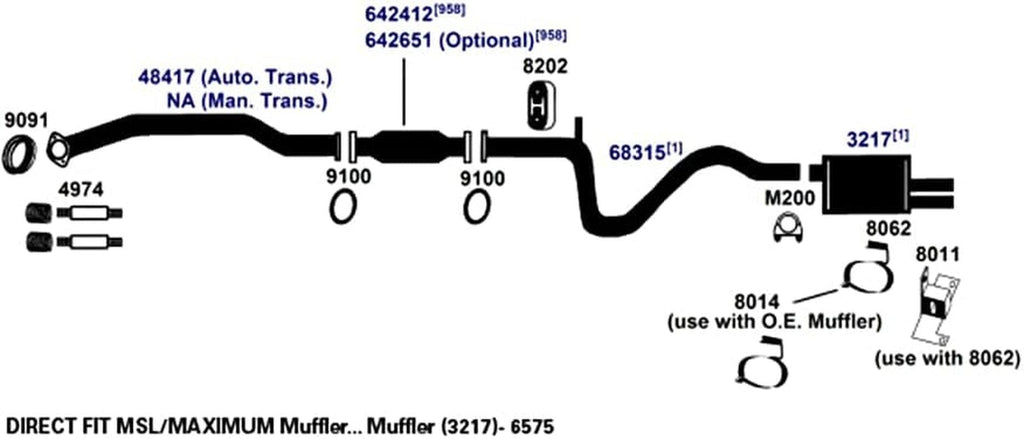 6575 Exhaust Muffler