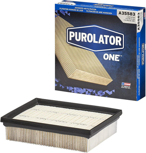 A35583 one Advanced Engine Air Filter Compatible with Select Ford, Lincoln, Mercury