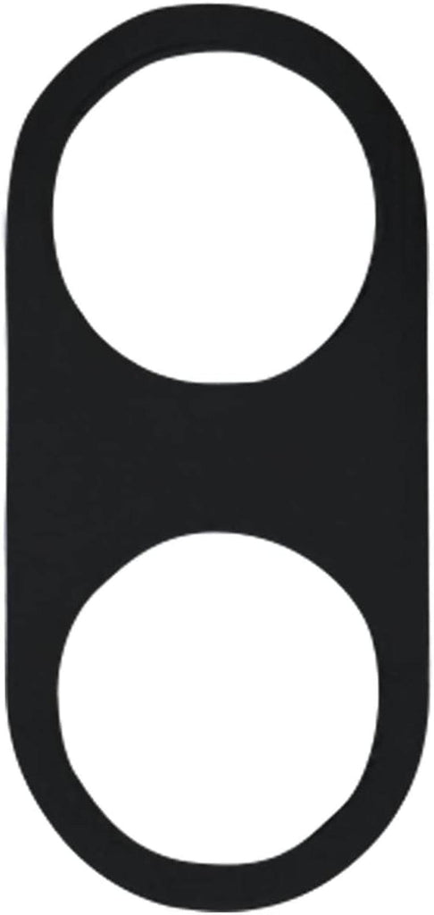 Keep It Clean Wiring Accessories  19 Mm 2 Billet Button Plate, Daytona Black