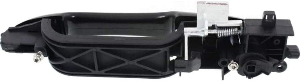for Ford Focus Exterior Door Handle Front, Passenger Side Smooth Black (2000-2007) | with Key Hole| Trim:All Submodels