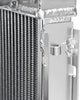 3 Core Manual Transmission 24" Passenger/Right Side Radiator Compatible with Ford Mustang V8 1967-1970