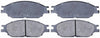 SGD803M Service Grade Semi-Metallic Disc Brake Pad Set