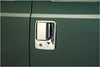 401209 Chrome Trim Door Handle Covers without Passenger Keyhole for Super Duty (4 Door)