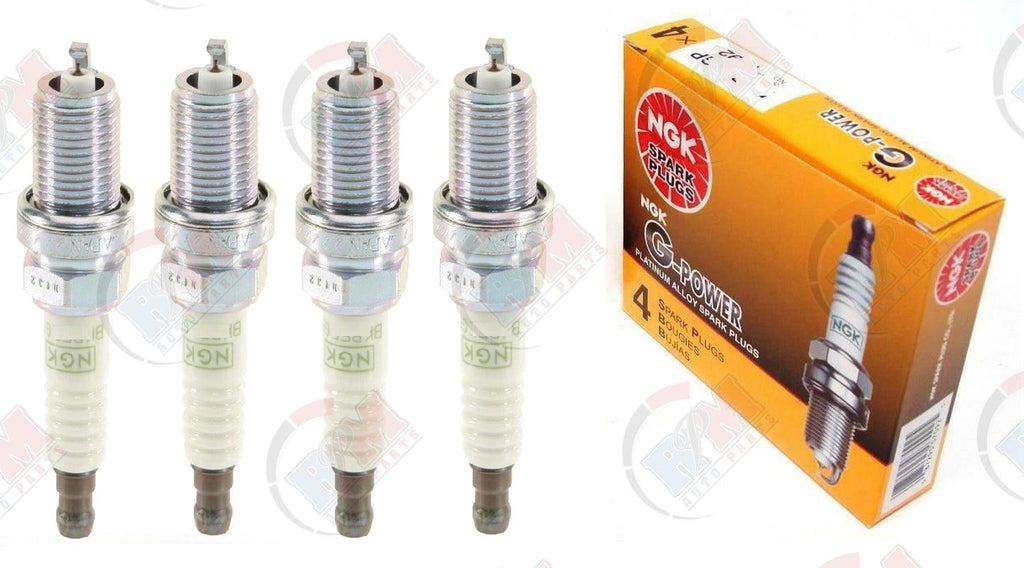 NGK "PLATINUM" Spark Plugs (Set of 4) 2007-2010 for Honda Fit 1.5L