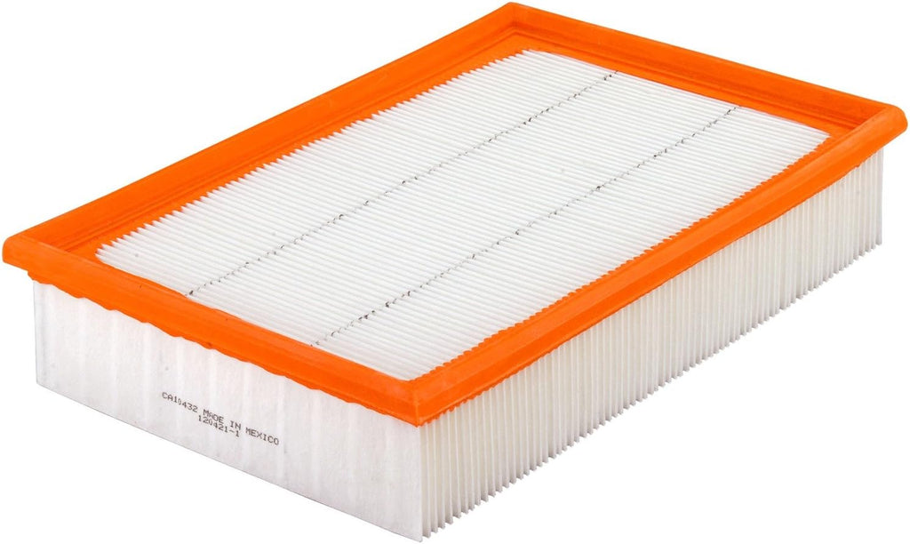 Extra Guard Flexible Rectangular Panel Engine Air Filter Replacement, Easy Install W/Advanced Engine Protection and Optimal Performance, CA10432 for Cadillac and Land Rover Vehicles