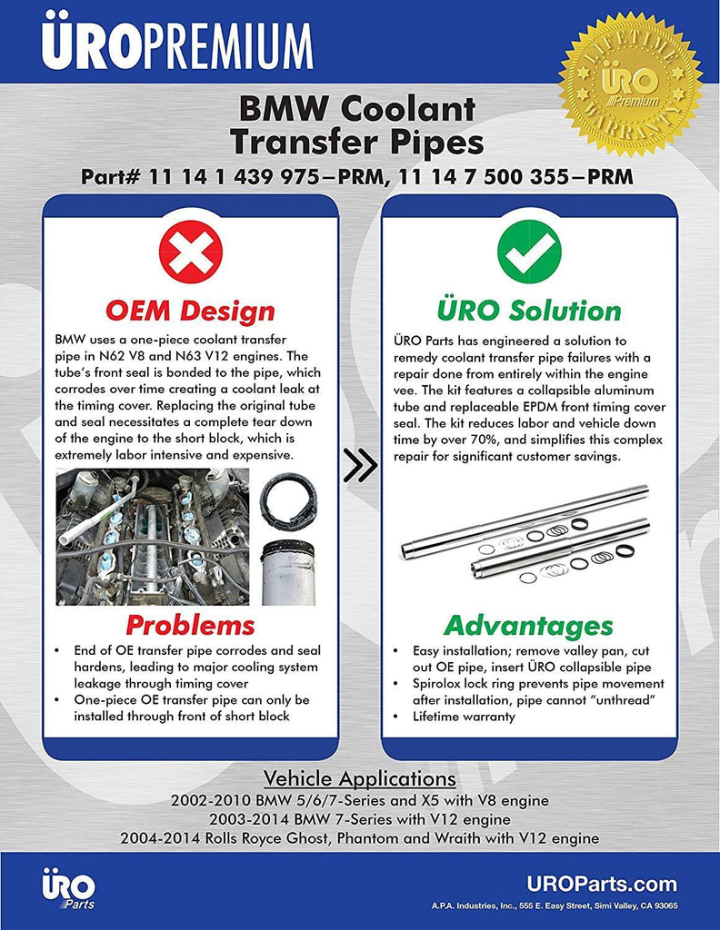 11141439975PRM Collapsible Water Transfer Pipe Kit, 1 Pack