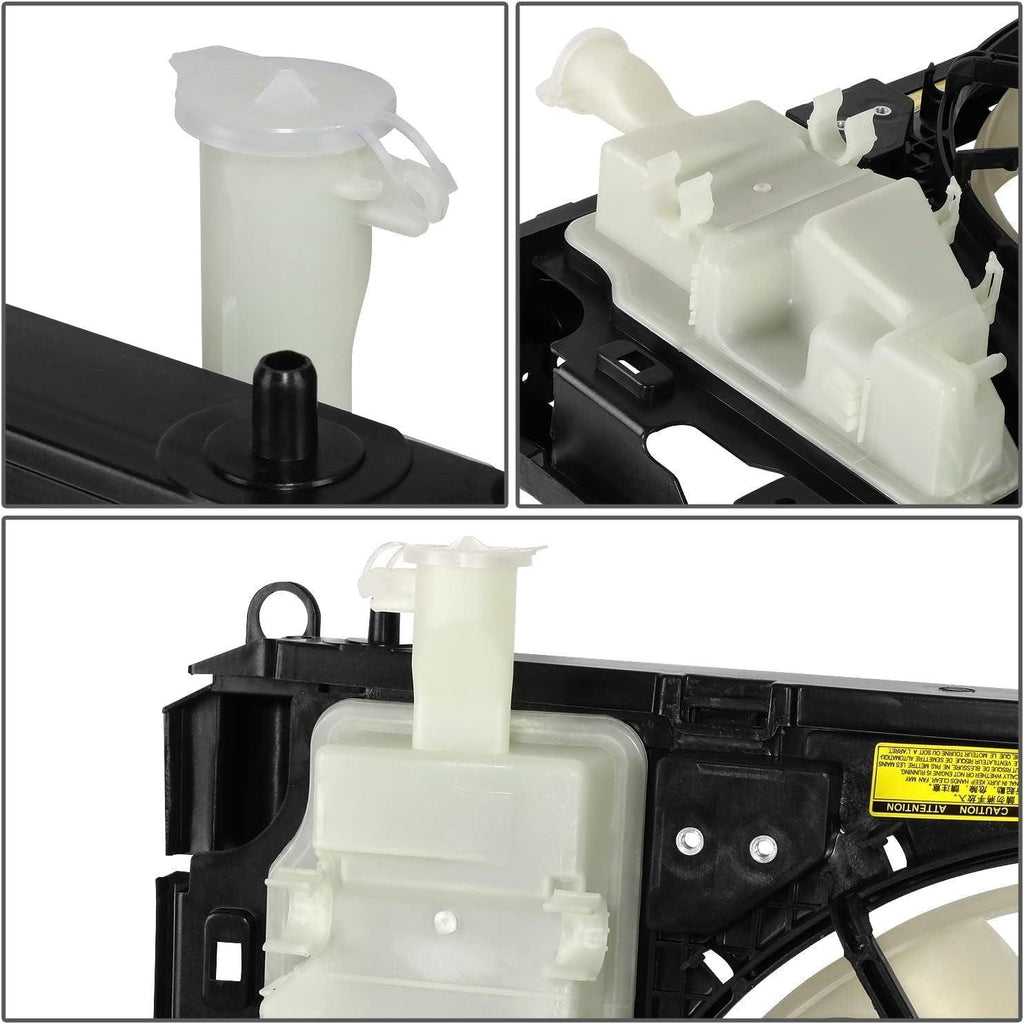 Factory Style Radiator Cooling Fan Assembly Compatible with 12-21 Prius C,OEM-RF-0994