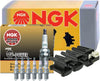 NGK DIS Ignition Coils & 6 G-Power Platinum Spark Plugs Kit for Montero Sport