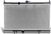 OEM-RA-2998 Aluminum Core Radiator Compatible with 07-12 Sentra AT/MT,27-1/4" W X 14-3/4" H X 5/8" D,1-3/8" Inlet / 1-3/8" Outlet