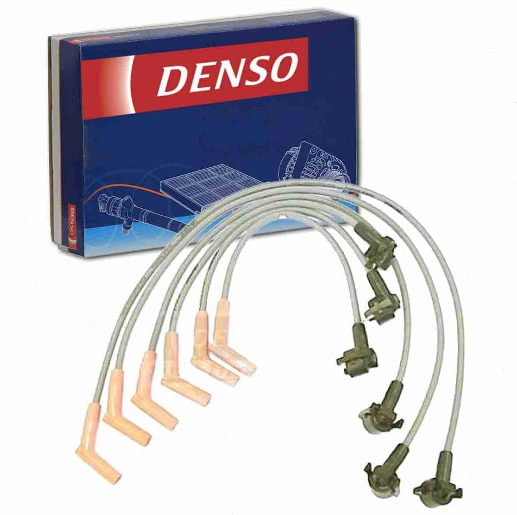 DENSO Spark Plug Wire Set Compatible with Ford Ranger 4.0L V6 1990-1996