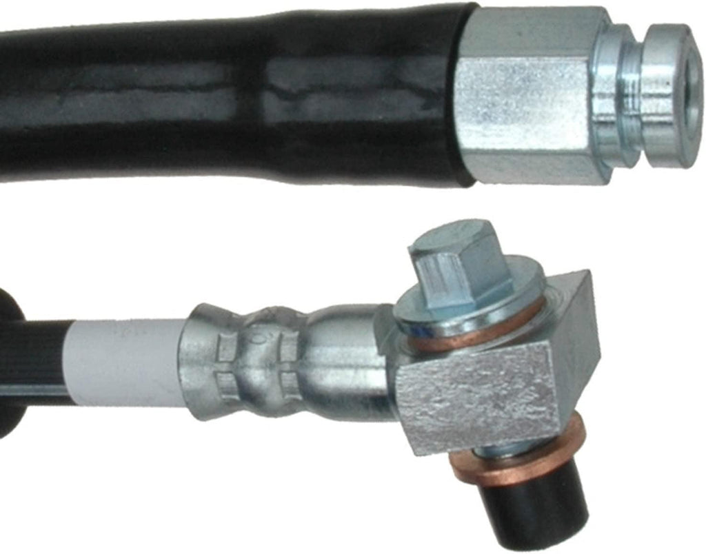 Professional 18J1121 Front Driver Side Hydraulic Brake Hose Assembly