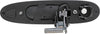 83312 Front Driver Side Exterior Door Handle Compatible with Select Lincoln Models, Chrome Lever and Black Housing