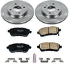 KOE5969 Autospecialty Front Replacement Brake Kit-Oe Brake Rotors & Ceramic Brake Pads