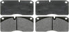 Gold 17D1027M Semi-Metallic Disc Brake Pad Set