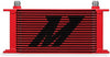 MMOC-19RD Universal 19 Row Oil Cooler, Red