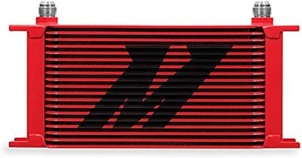 MMOC-19RD Universal 19 Row Oil Cooler, Red