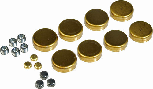 Dorman 567-001 Gm Brass Expansion Plug Kit, 15 Expansion Plugs, 5 Pipe Plugs Compatible with Select Models, 20 Pack