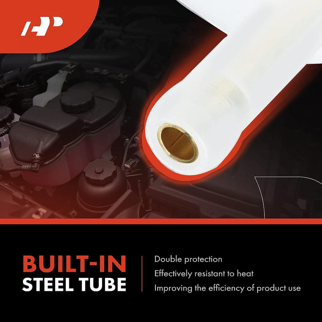 A-Premium Coolant Recovery Overflow Reservoir Tank [With Cap] Compatible with Chevrolet Cruze 10-16, Orlando 12-14 & Buick Cascada 16-18, Verano 12-17, 1.4 1.6 1.8 2.0 2.4, Replace# 13505353, 13393368