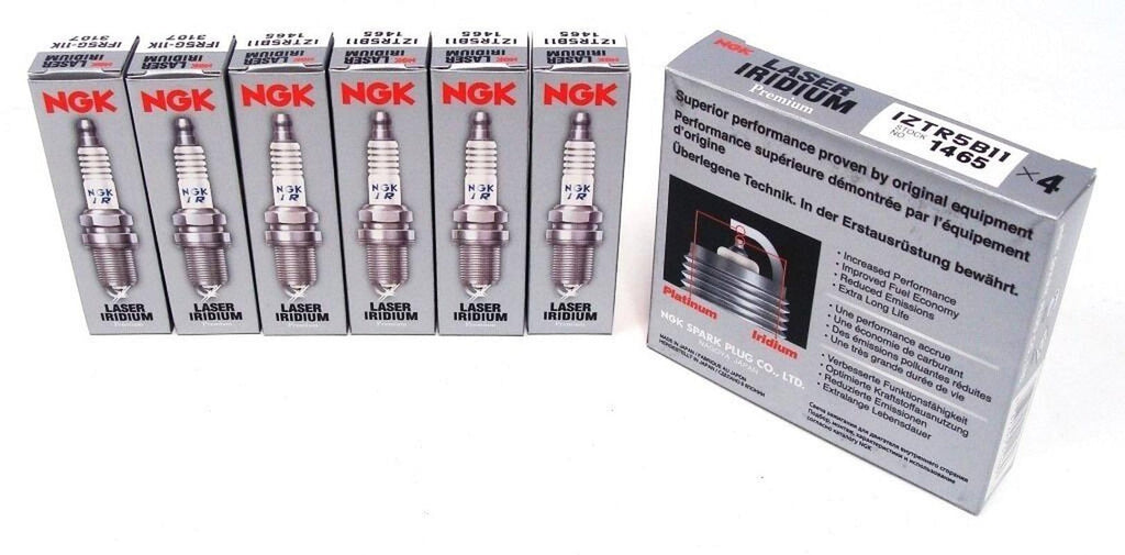 NGK LASER IRIDIUM Iridium Spark Plugs DF8H11B 90174 Set of 6