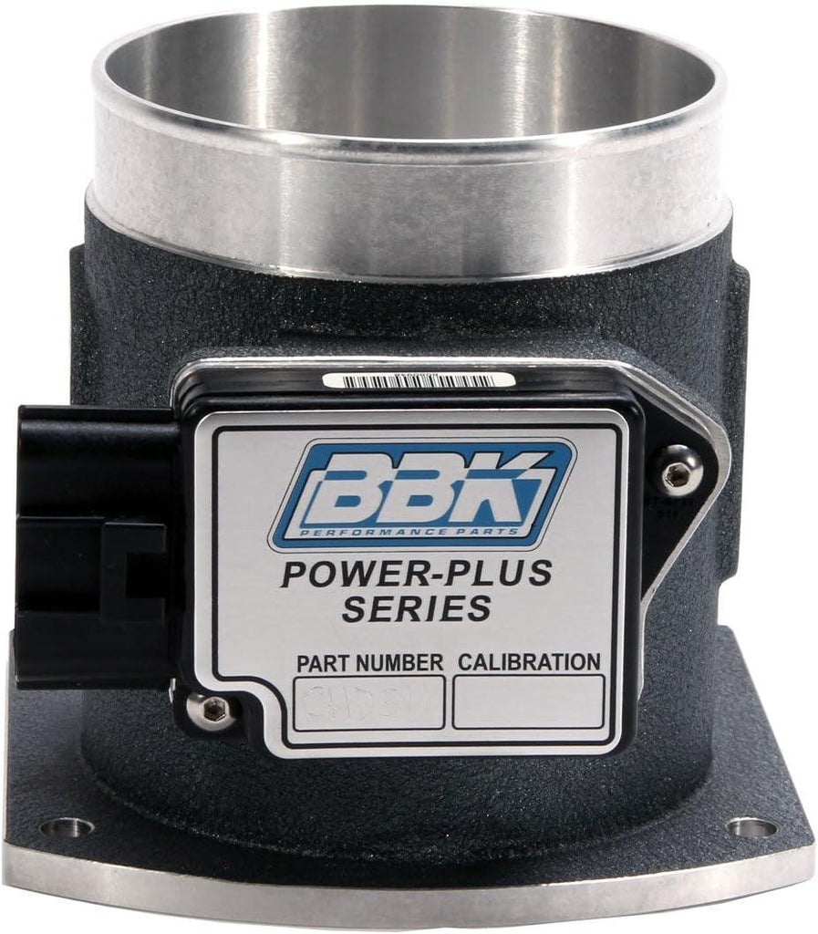 BBK 8017 86Mm Mass Air Flow Meter MAF Sensor Calibrated for 19 Lb Injectors, Cold Air Kit Calibration for Ford Mustang GT 4.6L 2V