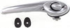 Front Exterior Door Handle Compatible with 2001-2010 Chrysler PT Cruiser All Chrome, Plastic, Set of 2, Driver and Passenger Side