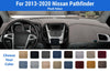 Dashboard Dash Mat Cover for 2013-2020 Nissan Pathfinder (Plush Velour)
