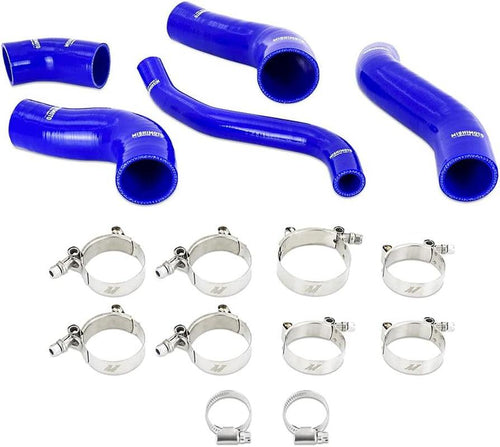 MMHOSE-VLSTR-13TBL Silicone Intercooler Hose Kit, Compatible with Hyundai Veloster Turbo 2013-2017, Blue